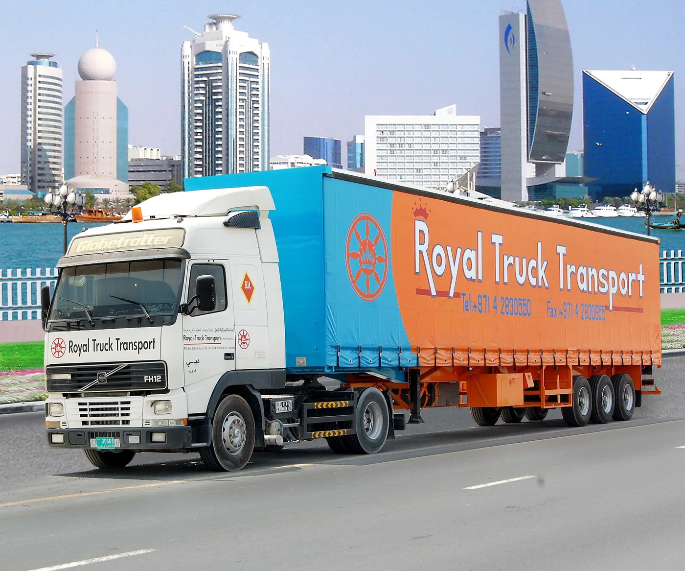Royal Truck Transport fleet vehicle